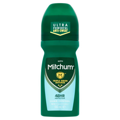 Mitchum Men Clean Control Roll-On Antiperspirant & Deodorant 100ml