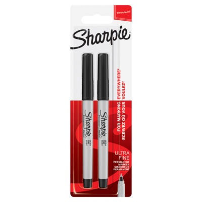 Sharpie Permanent Marker Pens x 6 TWIN ENDED PENS  SPECIAL DEALS ON MULTI BUYS ! - Image 9