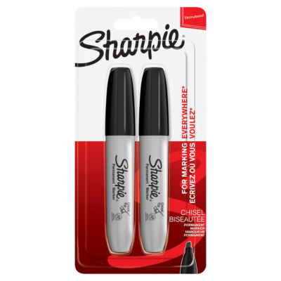 Sharpie 1986195 Ultra Fine Chisel Tip Black Permanent Pen Pack of 12 twin Bliste - Image 9