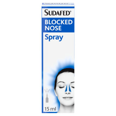 Sudafed Blocked Nose Spray 15ml