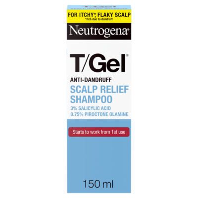 Neutrogena T/Gel Scalp Relief Anti-Dandruff Shampoo 150ml - Pack of 3 - Image 5