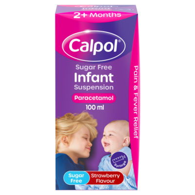 Calpol Infant Sugar Free Oral Suspension For 2+ Months 100ml