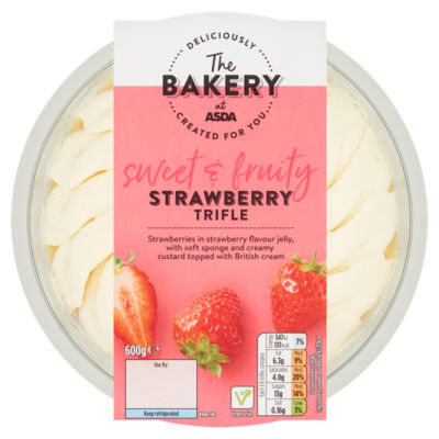 The BAKERY at ASDA Classic Strawberry Trifle 600g
