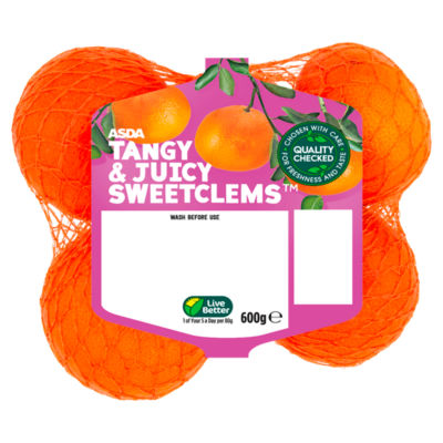 ASDA Tangy & Juicy Sweetclems 600g