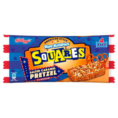 Kelloggs Pretzel Salted Caramel Flavour 4 x 34g