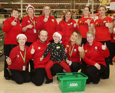 Asda Strabane super fan Matthew Devine