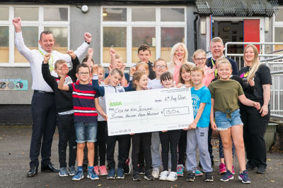 £145k donation to Cash For Kids projects in Scotland