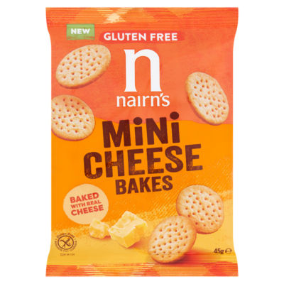 Nairns Gluten Free Mini Cheese Snacks 45g