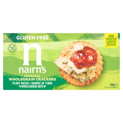 Nairns Gluten Free Original Wholegrain Crackers 160g