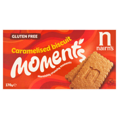 Nairns Caramelised biscuit moments 170g