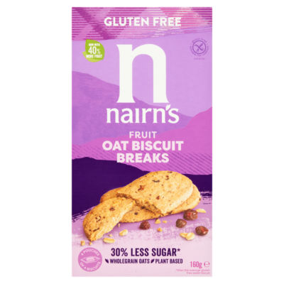 Nairn's Fruit Oat Biscuit Breaks 160G