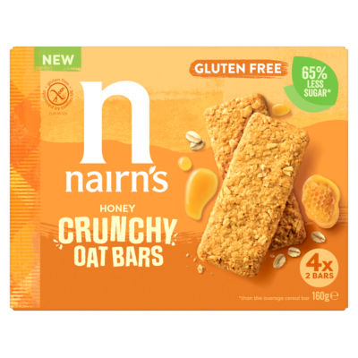 Nairns 8 Honey Crunchy Oat Bars 160g