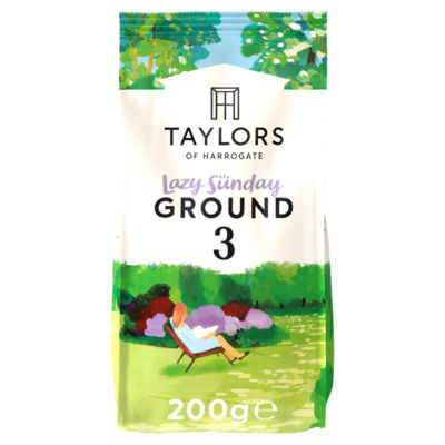 Taylors of Harrogate Taylors Lazy Sunday Roast Ground Coffee 200G