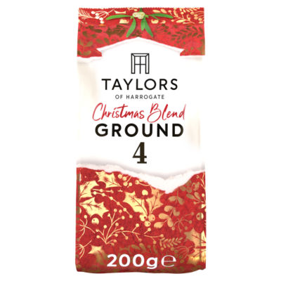 Taylors of Harrogate Limited Edition Christmas Blend Ground Roast Coffee 200g