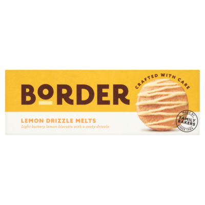 Border Lemon Drizzle Melts 150G