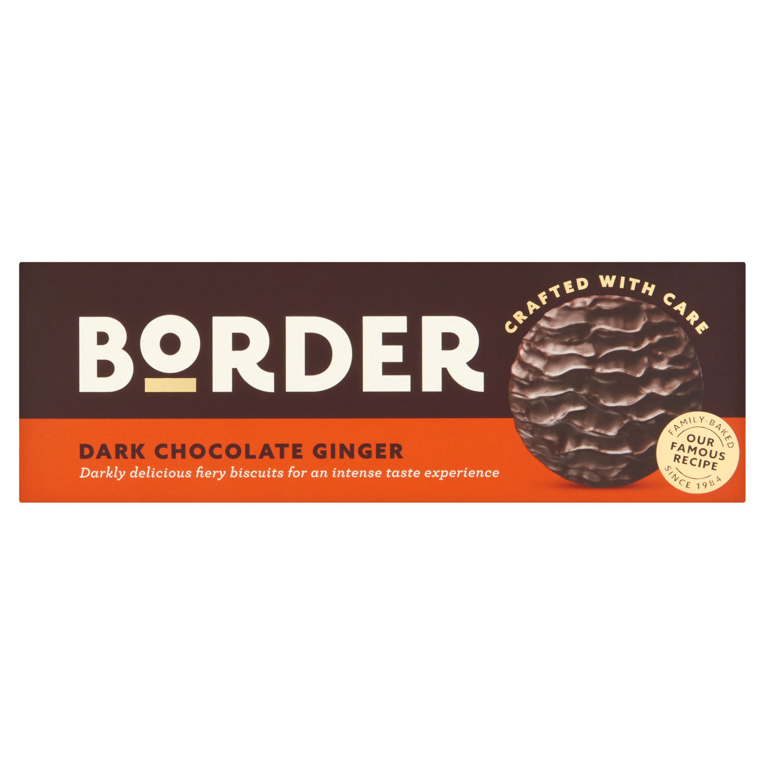 Border Dark Chocolate Ginger Biscuits 150g