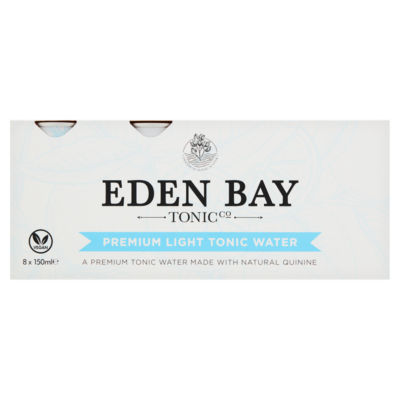 Eden Bay Premium Light Tonic Water 8 x 150ml