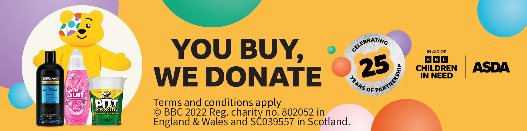 BBC Children in need - YOU BUY, WE DONATE