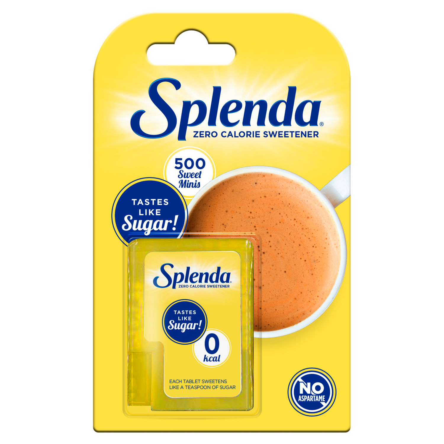 Splenda Zero Calorie Sweetener Sweet Minis 500 Pack Tabletop Sweetener
