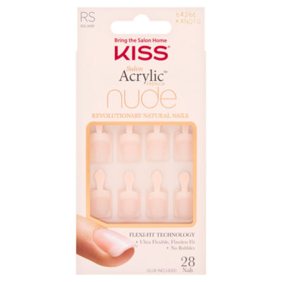 Kiss 28 Real Short Nude Nails