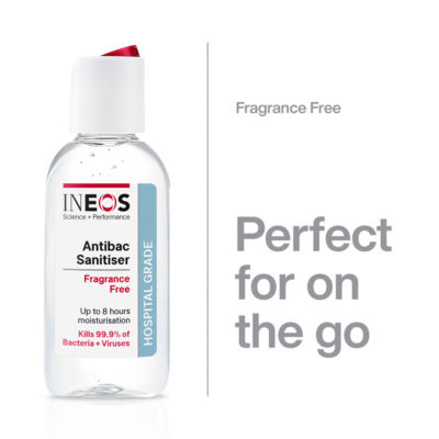 Ineos Antibacterial Anti-Viral Hand Sanitiser Gel 50ml