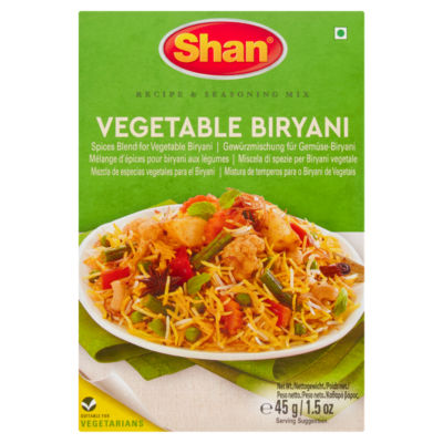 SHAN Vegetable Biryani 45g