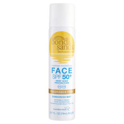 Bondi Sands Face Spf 50+ Fragrance Free Sunscreen Mist 79Ml