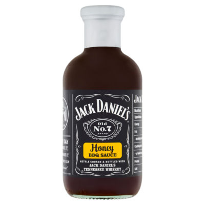 Jack Daniels Gluten Free Honey Bbq Sauce 553G