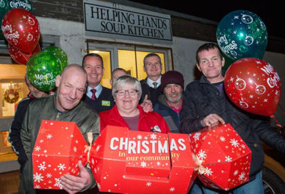 Asda Foundation Christmas surprise for Helping Hands Soup Kitchen