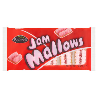 Bolands Jam Mallows 250G