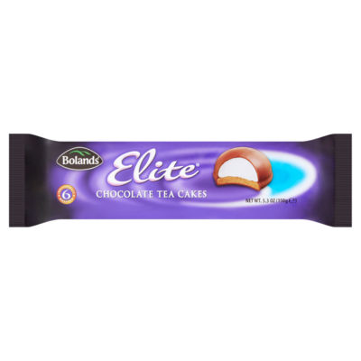 Bolands Elite Milk Chocolate Tea Cakes 6 x 25g
