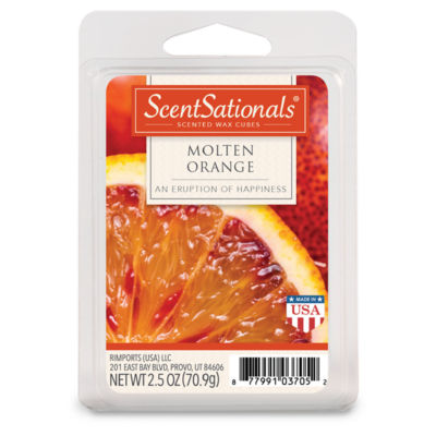 ScentSationals Wax Cubes Molten Orange