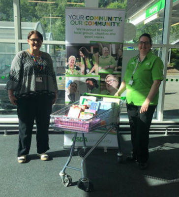Asda Telford masks for care homes
