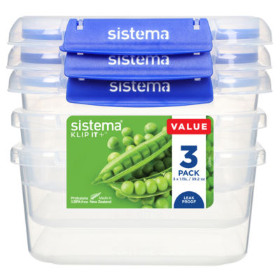 Sistema Klip It Plus Food Storage Containers