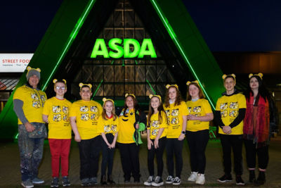 RIG Arts in Greenock helped design the George at Asda official Children in Need t-shirt