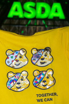 George at Asda 2021 BBC Children in Need official T-shirt