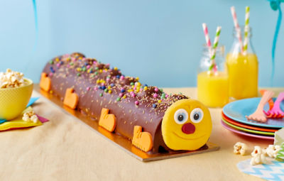 Clyde the Colossal Caterpillar Cake