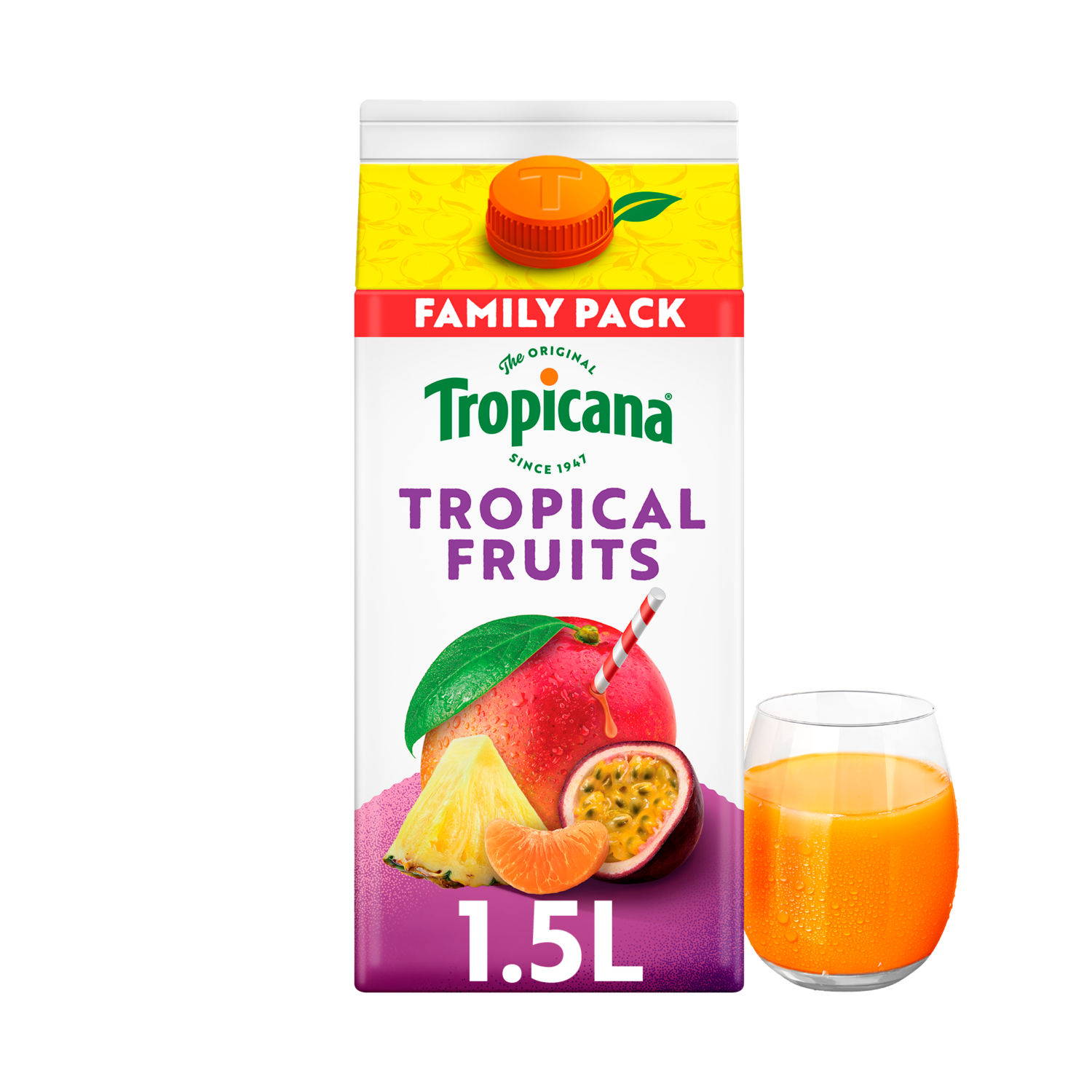 Tropical Fruit Juice Blend with Five Fruits 1.5L