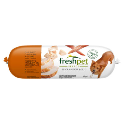 Freshpet Select Chunky Chicken Recipe with Turkey & Garden Vegetables Dog Food