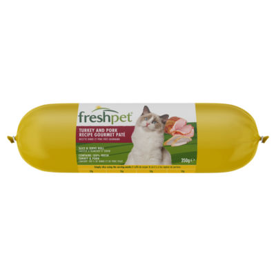 Freshpet Turkey and Pork Recipe Gourmet Paté 350g