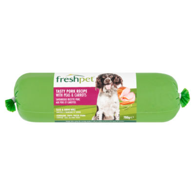 Freshpet Tasty Pork Fresh Dog Food Roll 700g