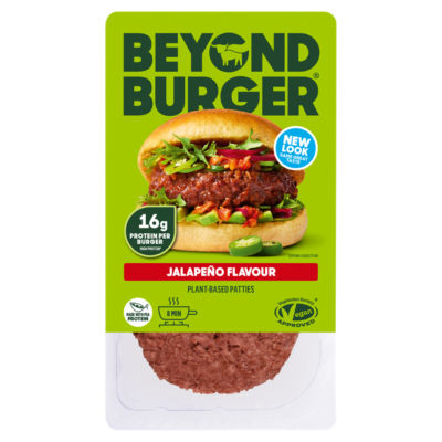 Beyond Meat The Beyond Burger Plant Based Jalapeno Patties 200g