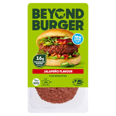Beyond Meat Jalapeño Flavour Plant-Based Patties 2 x 100g (200g)