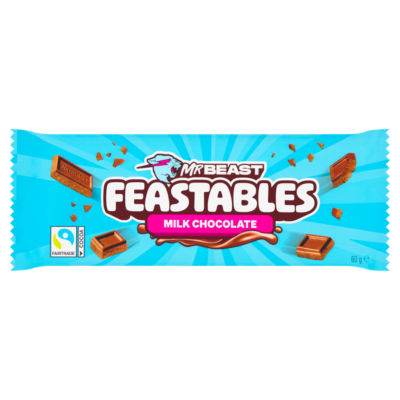Feastables Mrbeast Milk Chocolate 60g