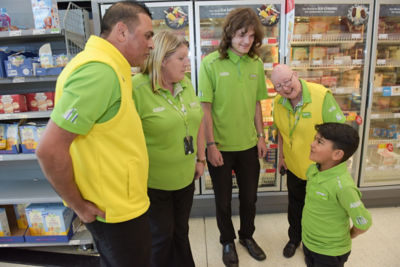 Four-year-old Huzaifah Ahmed loves Asda St Matthews
