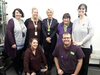 Supporting Purple Tuesday at Asda Ashford