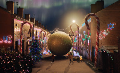 Asda's Christmas TV advert was filmed in the village of Tyldsley