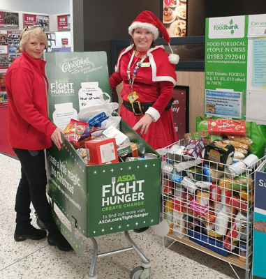 Asda Fight Hunger Create Change at Asda Isle of Wight