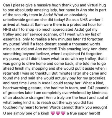 It’s the little things ☺️ | Asda Coleraine