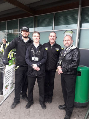 Thanking our security guys | Asda Bootle